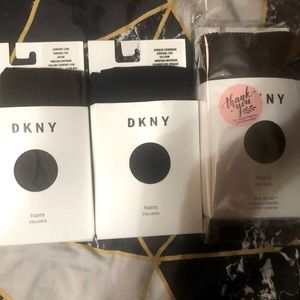 1 Navy opaque tights